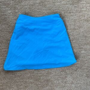 Athleta Vibrant Blue A-Line Skirt